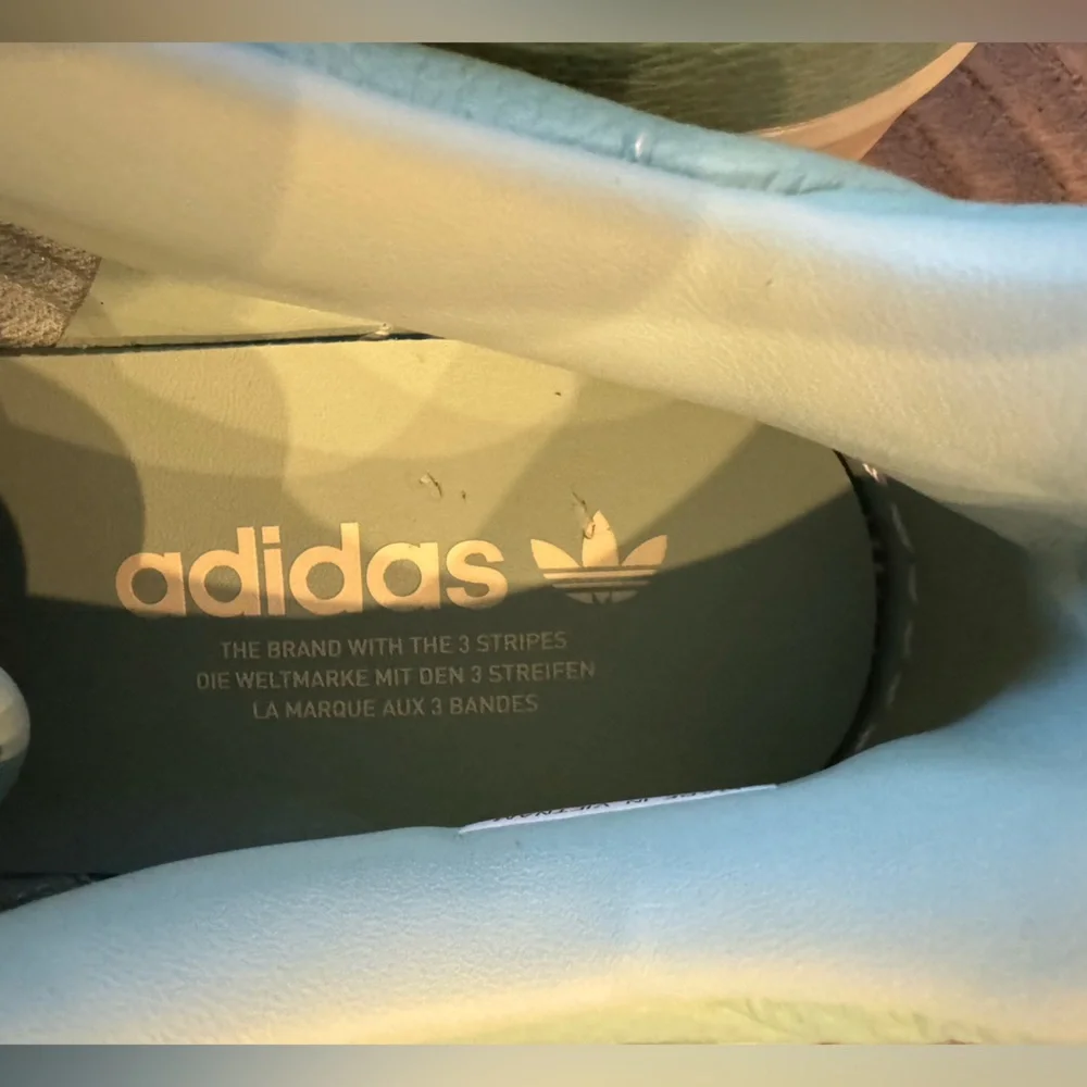 Adidas Rivalry Lux Low Hazy Green & Cream-White Sneakers Men’s Size 8.5 (NWT)